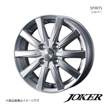 JOKER/SPIRITS ウイングロード Y12 アルミホイール1本【14×5.5J 4-100 INSET38 シルバー】0040126_画像1