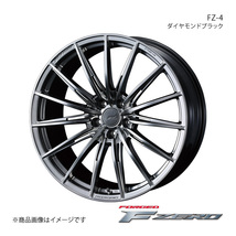 F ZERO/FZ-4 クラウンマジェスタ 200系 4WD アルミホイール1本【20×8.5J 5-114.3 INSET38 ダイヤモンドブラック】0039837_画像1