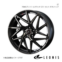 LEONIS/IT エルグランド E51 4WD 純正タイヤサイズ(225/45-19) アルミホイール1本【19×8.0J 5-114.3 INSET43 PBMC/TI】0040626_画像1