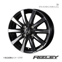 RiZLEY/DI ミラージュ A03A/A05A 純正タイヤサイズ(165/60-15) アルミホイール1本【15×5.5J 4-100 INSET42 ブラックポリッシュ】0040497_画像1