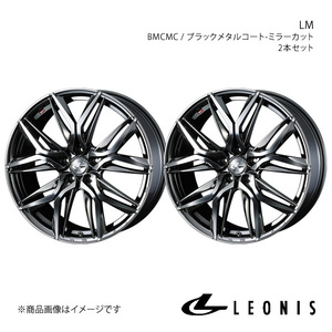 LEONIS/LM CX-5 KE系 アルミホイール2本セット【18×7.0J 5-114.3 INSET47 BMCMC】0040824×2