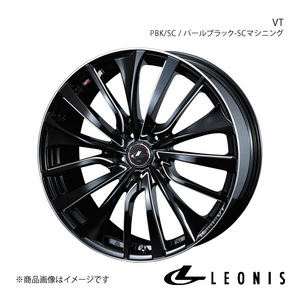 LEONIS/VT WRX S4 VAG 純正タイヤサイズ(245/40-18) アルミホイール4本セット【18×8.0J 5-114.3 INSET42 PBK/SC】0036366×4