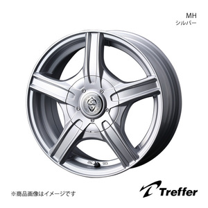 Treffer/MH サンバーバン S700系 アルミホイール4本セット【12×4.0B 4・4・4M-100・110・114.3 INSET42 シルバー】0033586×4