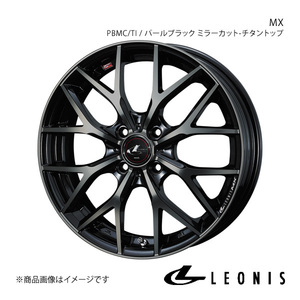 LEONIS/MX NV100クリッパーリオ DR17W アルミホイール4本セット【15×4.5J 4-100 INSET45 PBMC/TI】0037405×4