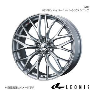 LEONIS/MX CX-30 DM系 FF アルミホイール4本セット【19×8.0J 5-114.3 INSET43 HS3/SC】0037446×4