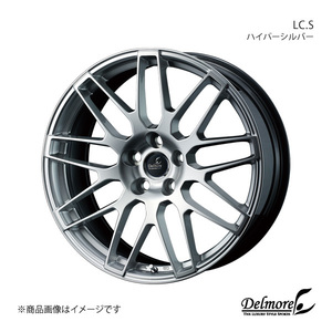 Delmore/LC.S LS460/LS460L/LS600h/LS600hL 40系 アルミホイール4本セット【19×8.0J 5-120 INSET35 ハイパーシルバー】0037833×4