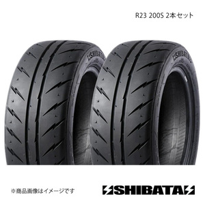 SHIBATIRE シバタイヤ R23 185/55R15 200S タイヤ単品 2本セット R0680×2