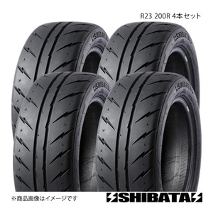 SHIBATIRE シバタイヤ R23 205/55R16 200R タイヤ単品 4本セット R1407×4