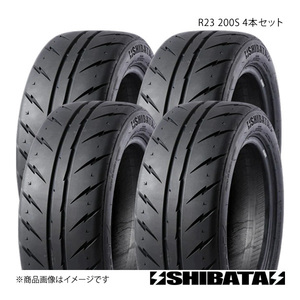 SHIBATIRE シバタイヤ R23 185/55R14 200S タイヤ単品 4本セット R0676×4