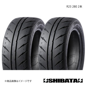 SHIBATIRE シバタイヤ R23 155/65R13 280 タイヤ単品 2本セット R0889×2