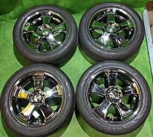 ●【純正OP夏セット】ニスモ 18インチ7.5J +40 5H/114.3 BS REGNO GRXⅡ 235/50R18　エルグランドなどに！　札幌豊平区発【店頭引取OK】●