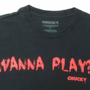 ◆古着卸USA■CHUCKY☆Tシャツ★★★L  アメリカ直輸入 SALE お見逃しなく!の画像3