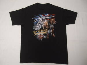 ◆古着卸USA■HARLEY DAVIDSON☆Tシャツ★★★L　3D EMBLEM　 1988　MADE IN USA　アメリカ直輸入　SALE お見逃しなく!