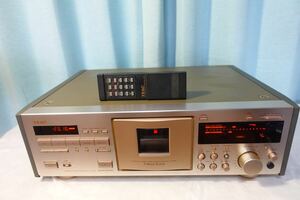 TEAC ティアック カセットデッキ V-7000　動作品　リモコン付