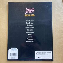 ★SLAYER スレイヤー/REIGN IN BLOOD /ギタースコア /洋書★送料着払い★URT_画像2