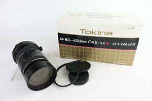 Tamron AF 80-400mm F4.5-5.6 SP AT-X 840AFII レンズ 一眼レフ カメラ Nikon ニコン Fマウント用【ジャンク品】★F