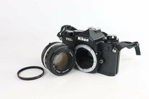 Nikon ニコン FM3A フィルム一眼レフカメラ + Nikkor 50mm F1.4 Ais 標準単焦点レンズ★F_画像1