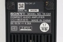 SONY ソニー TA-CA1 SS-HW5 コンパクトオーディオシステム ミニコンポ【現状渡し品】★F_画像5