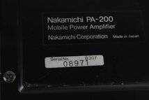 Nakamichi ナカミチ PA-200 パワーアンプ【現状渡し品】★F_画像8