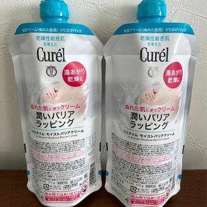 花王 Curel キュレル　バスタイムモイストバリアクリーム付け替え用　310g×2袋