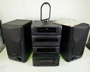 [IM] ジャンク　ケンウッド　Kenwood　アローラ XE7　システムコンポ　CD　カセットテープ　イコイライザ　レシーバー　パーツ取り