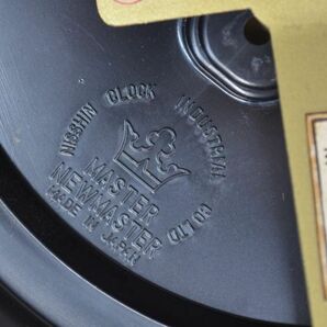 [Sji] ジャンク 日新時計工業 ニューマスター 回転式振り子時計 ゼンマイ式 400日巻き ガラスドームの画像10