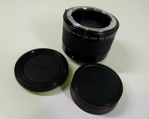 [IM] Nikon　ニコン　Teleconverter テレコンバーター　TC-200　2X　レンズ　カメラ　周辺機器