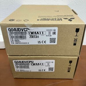 三菱電機 MELSEC-Q ユニバーサルモデル高速タイプQCPU Q04UDVCPU 2個　②