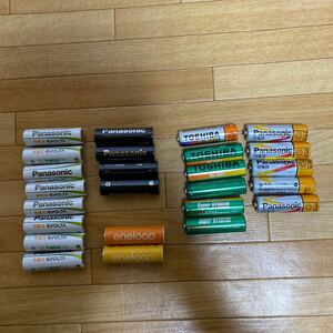  Panasonic etc. rechargeable battery together secondhand goods postage 230 jpy 