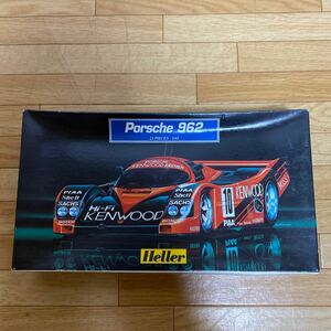 Heller* plastic model *1/43* Porsche 962* postage 300 jpy 