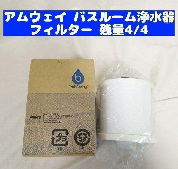 Amway アムウェイ バスルーム 浄水器　交換用フィルター 残量4/4