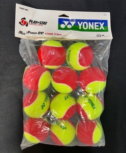 YONEX ヨネックス テニス マッスルパワーボール20 ボール 球 ITF公認 キッズ 子供 ジュニア TMP20 11球