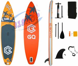 「81SHOP」 初心者インフレータブル スタンドアップパドルボード サップボード SUP 長335cm 耐荷重量180kg 持ち運び便利 収納バッグ付き