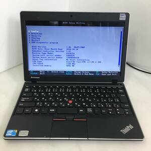 即決★Lenovo ThinkPad Edge 0328CTO ノートPC i3-U380 1.33GHz 4GB【BIOS確認/現状渡し】