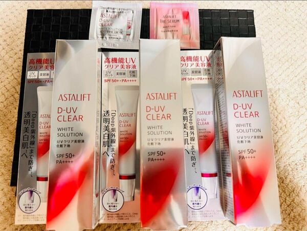 ☆新品未開封☆3本 アスタリフトD-UVクリア ホワイトソリューション30ｇ