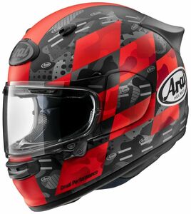 Arai フルフェイスヘルメット　ASTRO-GX　アストロジーエックス　CHECKER　チェッカー　レッド　L　59-60ｃｍ