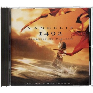 音楽CD Vangelis(ヴァンゲリス) 「1492 - Conquest Of Paradise (1492 コロンブス)」 Warner Music Atlantic 782432-2 輸入盤 冒頭再生確認