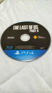 PS4 THE LAST OF US PARTⅡ　 Play Disc のみ　中古☆