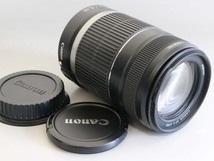 ⑥Canon EFS 55-250mm 1:4-5.6 IS カメラレンズ 動作未確認_画像2