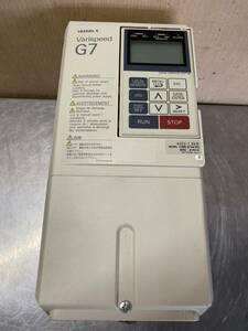 (中古品 ) YASKAWA Varispeed G7 CIMR-G7A41P5 (1.5kW)