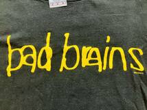 BAD BRAINS バッドブレインズ Tシャツ Mサイズ Hard Core ハードコア NYHC_画像2