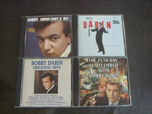 BOBBY　DARIN　輸CD4枚セット　THIS　IS　DARIN　THAT'S　ALL　THE　25TH　DAY　OF　DECEMBER　WITH　GREATEST　HITS