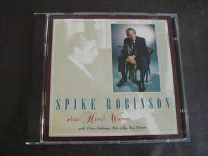 輸CD　SPIKE　ROBINSON/PLAYS　HARRY　WARREN