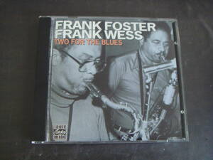 輸CD　OJC　FRANK　FOSTER/FRANK　WESS/TWO　FOR　THE　BLUES