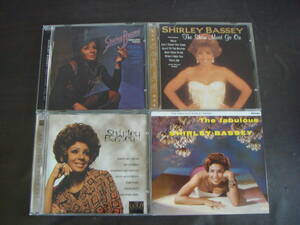 SHIRLEY　BASSEY　輸CD4枚セット　AND　I　LOVE　YOU　SO　THE　GOLD　COLLECTION　THE　FABULOUS　THE　SHOW　MUST　GO　ON