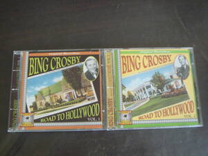 BING　CROSBY　輸CD2枚セット　ROAD　TO　HOLLYWOOD　VOL.1　2