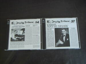 ARTIE　SHAW　輸CD2枚セット　THE　INDISPENSABLE　VOL.1&2　VOL.3&4