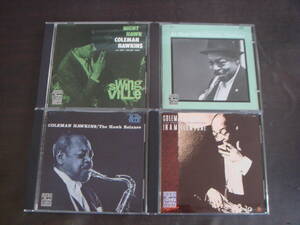 COLEMAN　HAWKINS　OJC　輸CD8枚セット　AT　EASE　WITH　THE　HAWK　RELAXES　IN　A　MELLOW　TONE　NIGHT　HAWK　HAWK　EYES