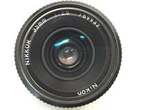  ■ニコン Nikon カメラレンズ NIKKOR 35mm F2.8 一眼レフ カメラ アクセサリー■ _画像3