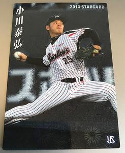 小川泰弘 カルビー2014 プロ野球チップスカード